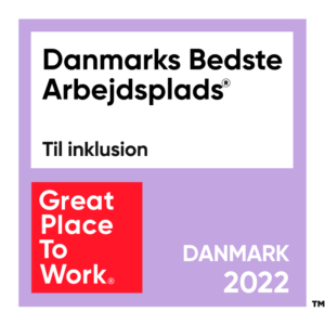 Logo til kategorien Danmarks Bedste Arbejdsplads 2022 Til inklusion